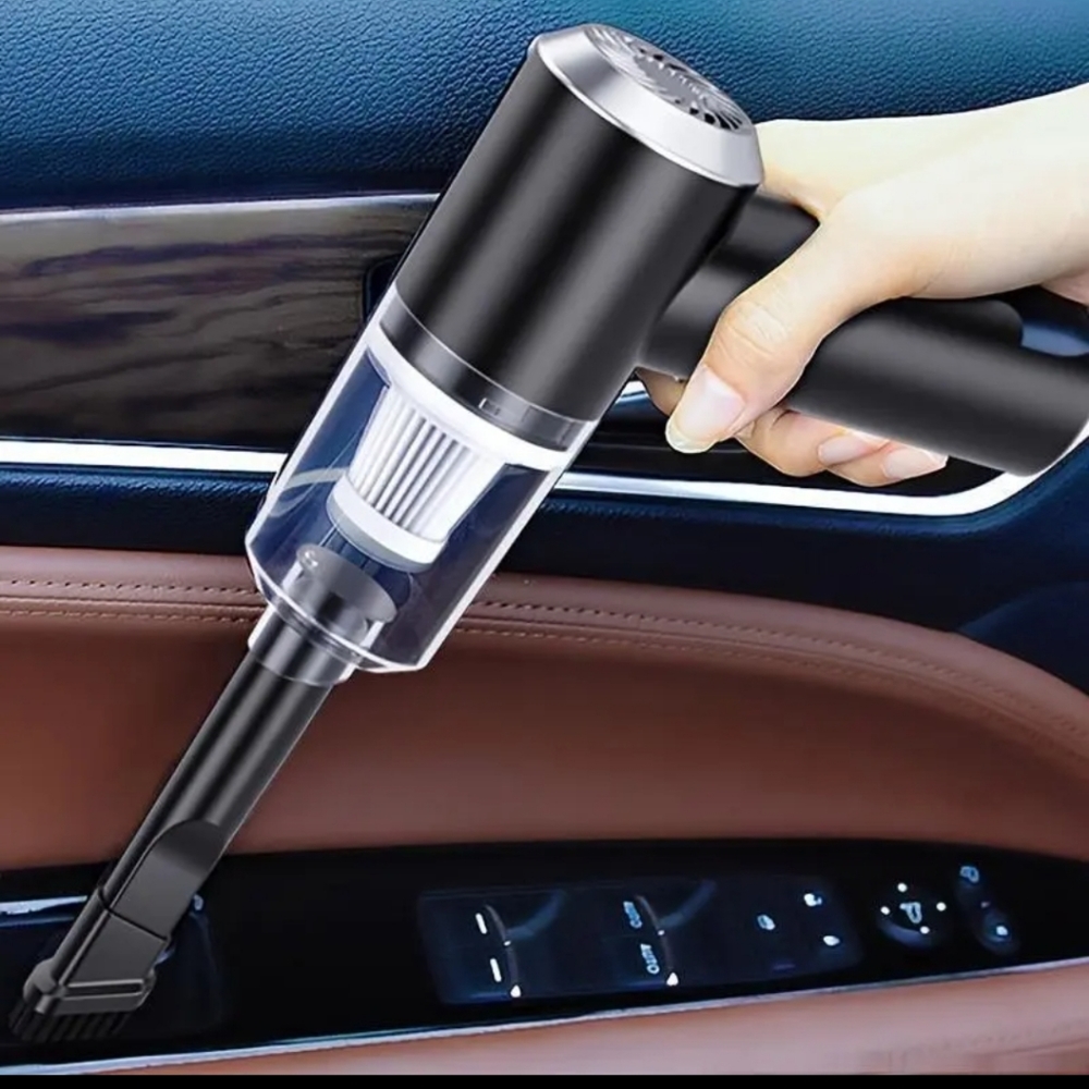 Portable mini home and car vaccum cleaner